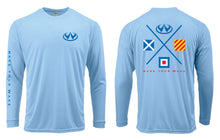 Load image into Gallery viewer, Signal Flags Men's Long Sleeve Performance Shirts (UPF 50)